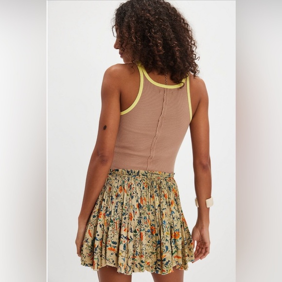 FP ONE Third charm mini printed NWOT green combo - Picture 2 of 3